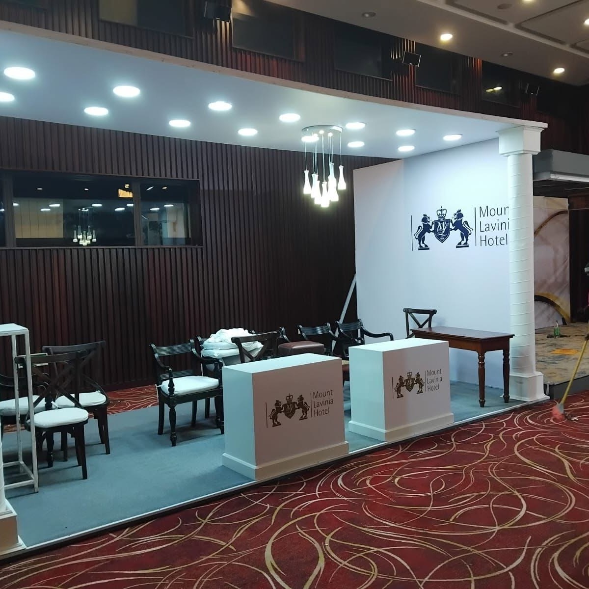Helanka exhibition stall installation — photo 06