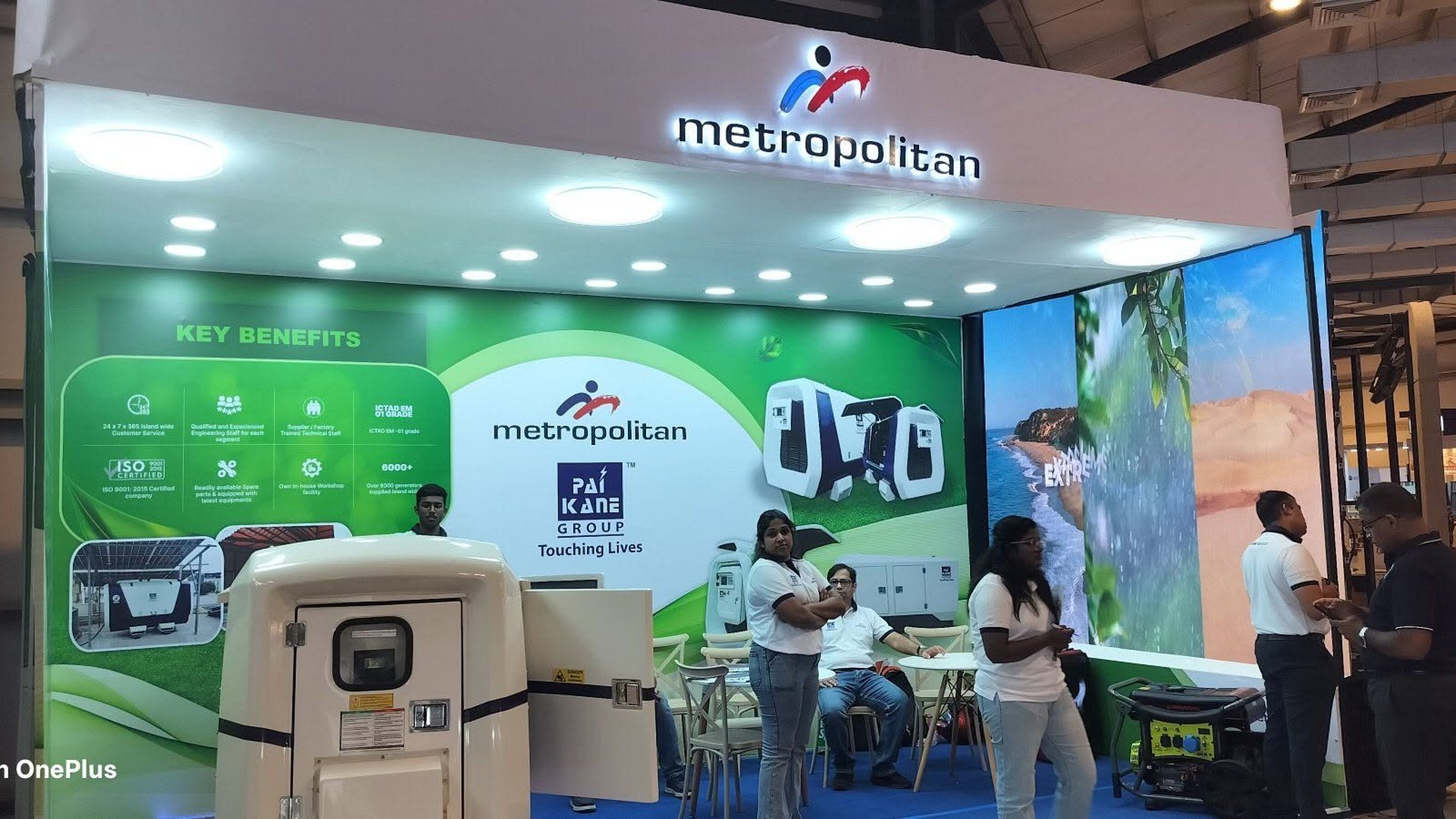 Exhibition stall accessories by Helanka Stall Builders